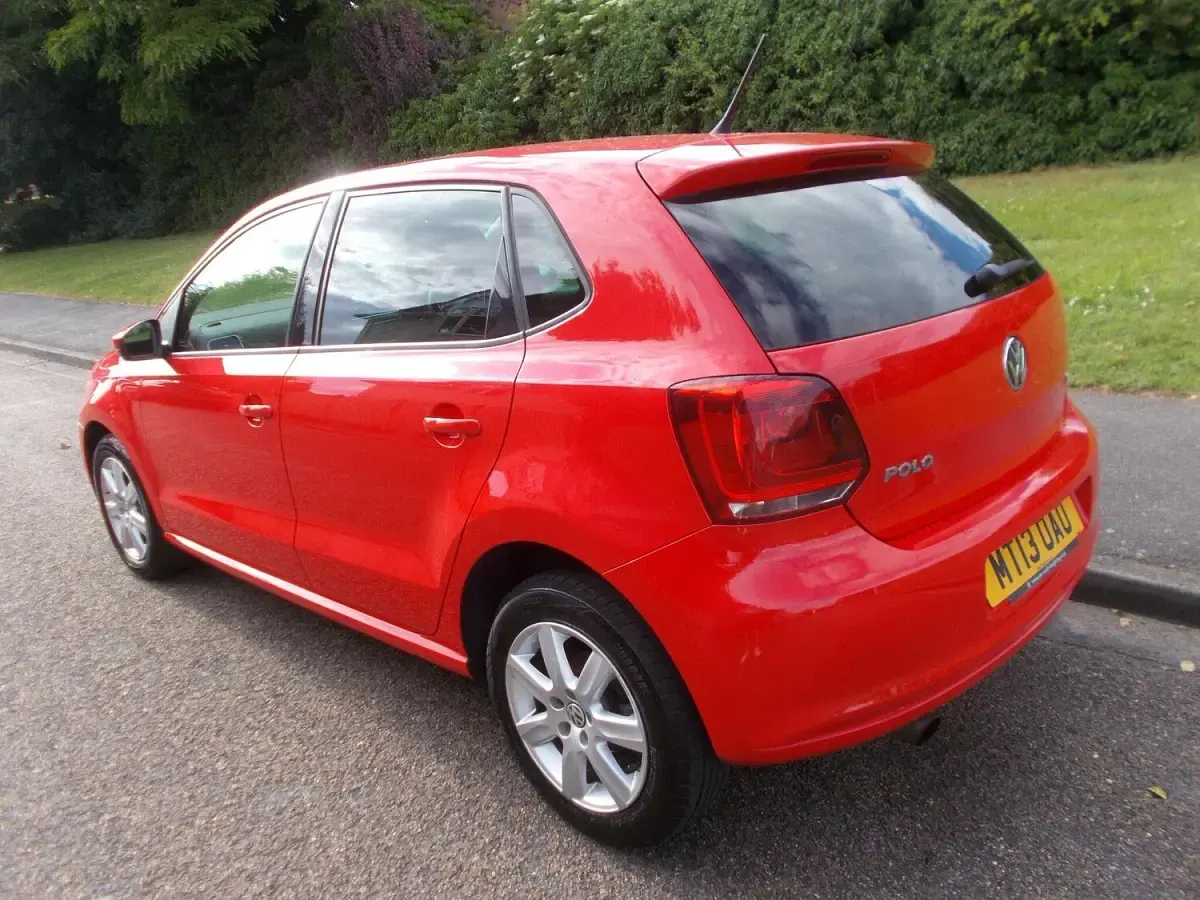Used VW Polo Match 2013 Red Hatchback
