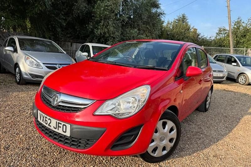 Red Used 2012 Vauxhall Corsa Hatchback | £2,499 (Fair price) - Image 1/1