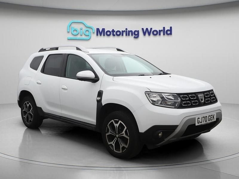 White Used 2020 Dacia Duster Prestige SUV | £8,700 (A bit pricey) - Image 1/4