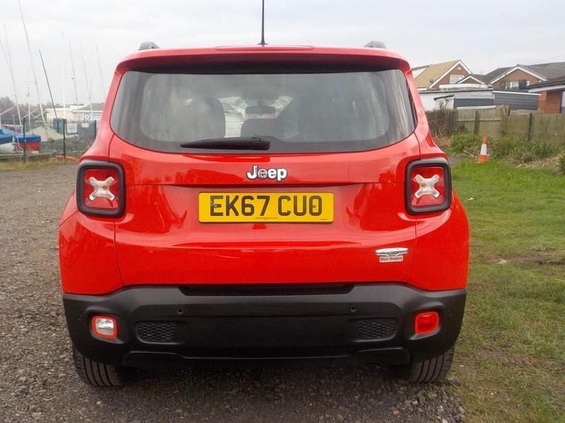 Used Jeep Renegade Longitude 140 HP (102 kW) 2017 Red SUV