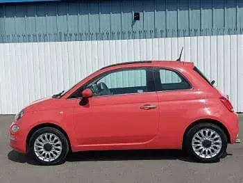 Used Fiat 500 Lounge 69 HP (50 kW) 2016 Pink Hatchback
