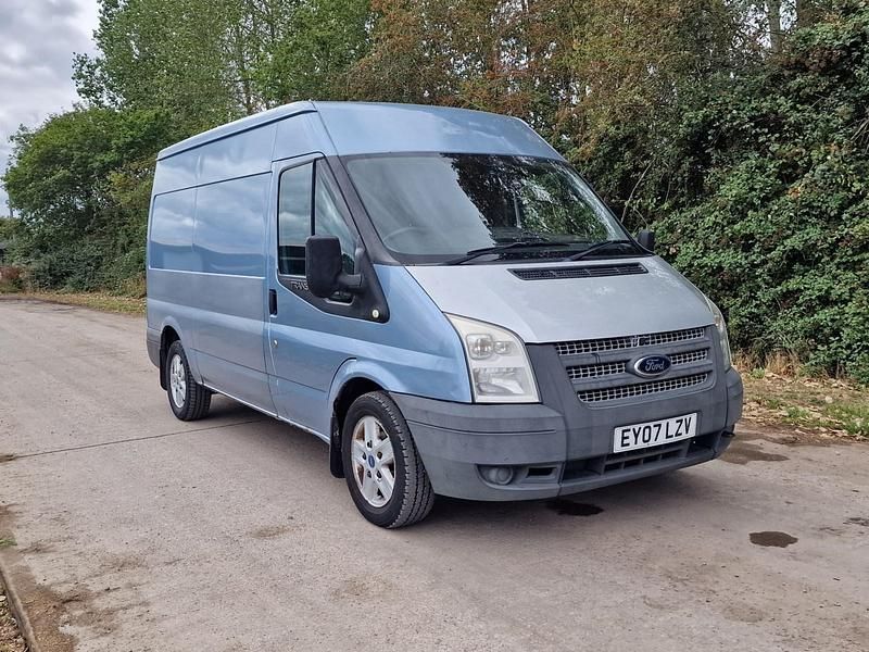Blue Used 2007 Ford Transit Van | £2,795 (Fair price) - Image 1/4