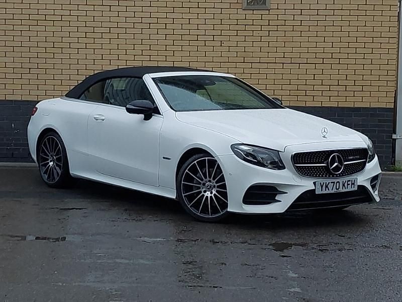 White Used 2020 Mercedes E220 AMG line Cabriolet | £25,998 (Fair price) - Image 1/4