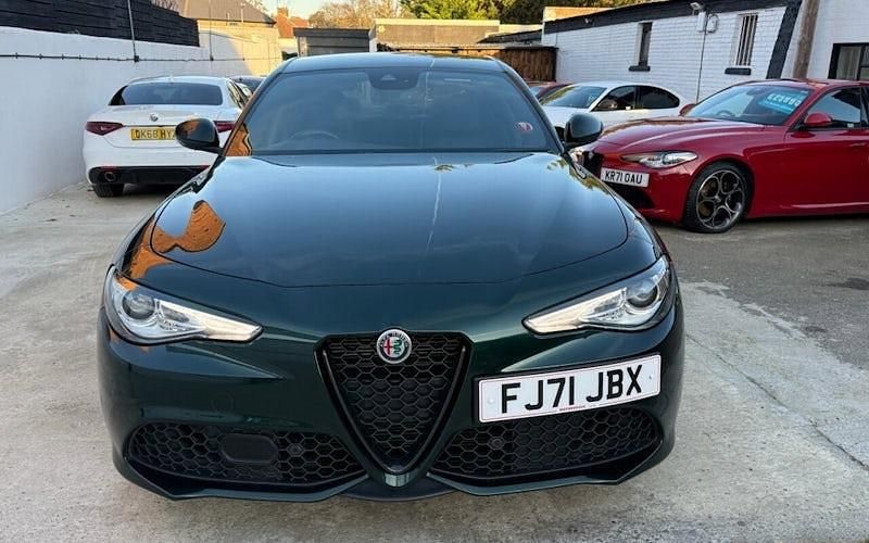 Used Alfa Romeo Giulia Veloce 280 HP (205 kW) 2021 Green Sedan