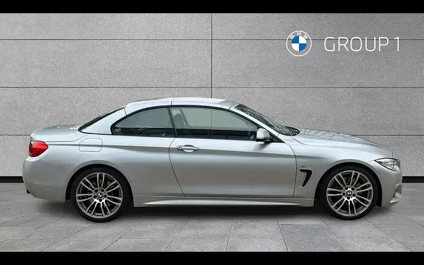 Used BMW 435 M Sport 302 HP (222 kW) 2014 Silver Cabriolet