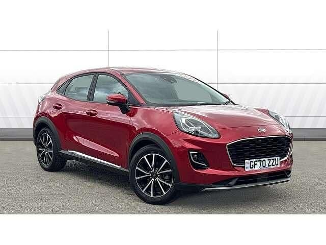 Red Used 2020 Ford Puma Titanium SUV | £13,932 (Super price) - Image 1/4
