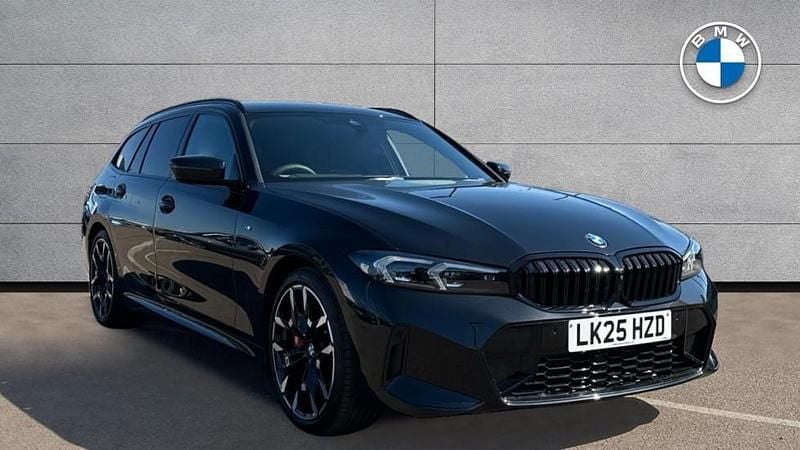 Black Used 2025 BMW 320 M Sport Estate | £40,944 - Image 1/4