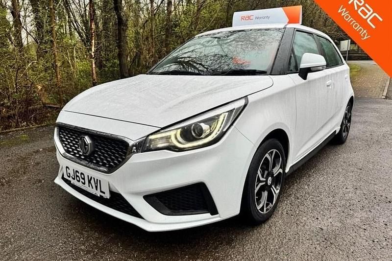 Used MG MG3 Excite 106 HP (77 kW) 2019 White Hatchback