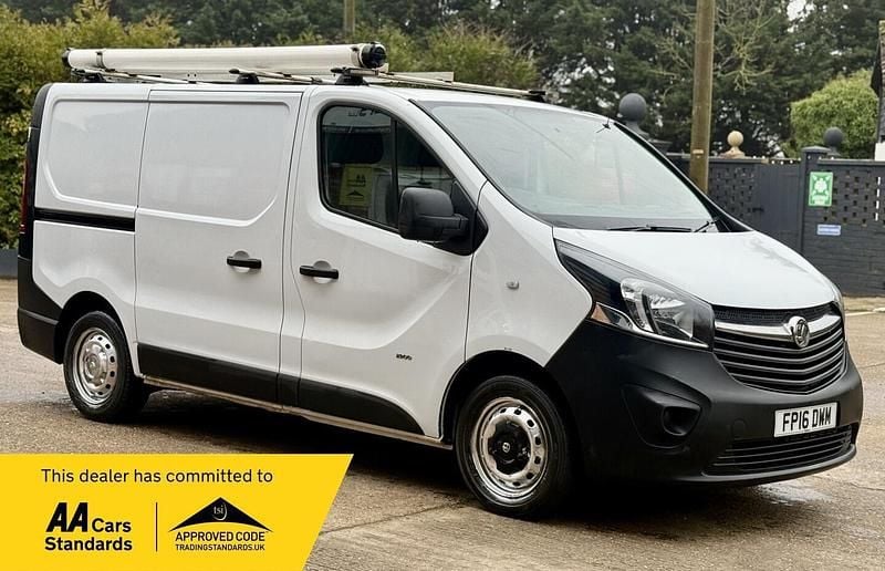 Used Vauxhall Vivaro S 2016 White