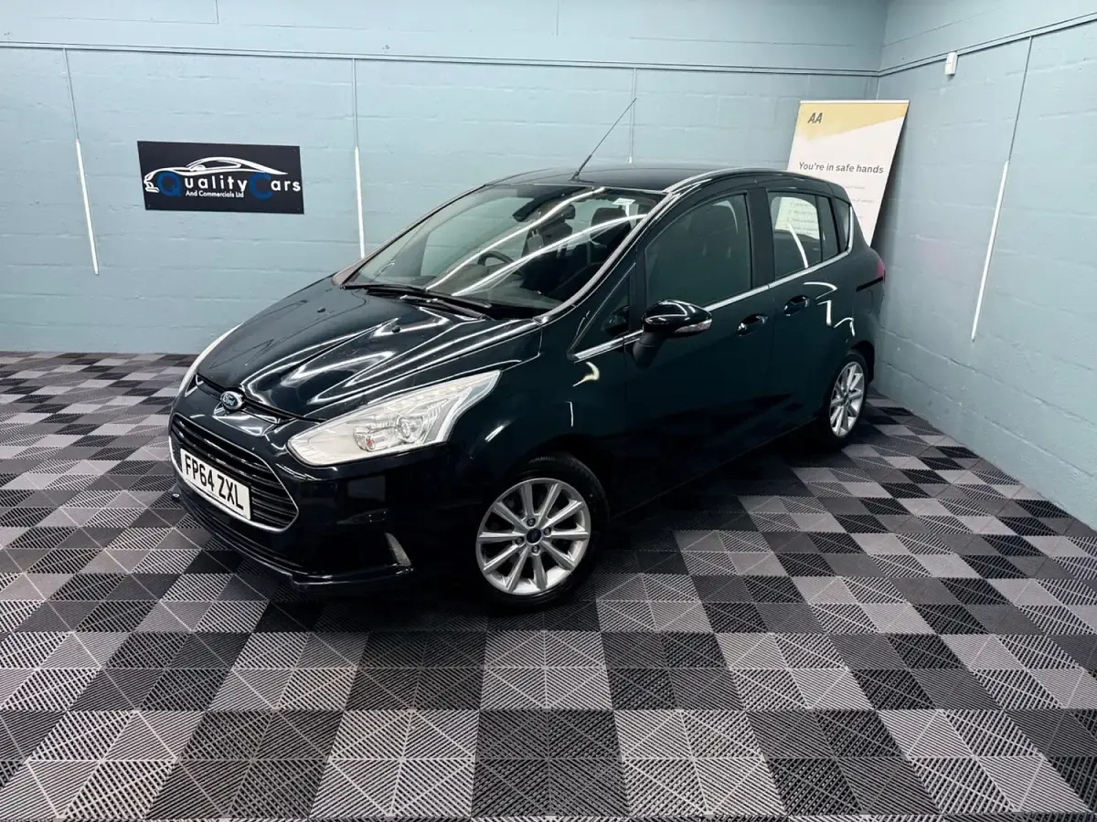 Used Ford B-MAX Titanium 95 HP (69 kW) 2014 Black MPV