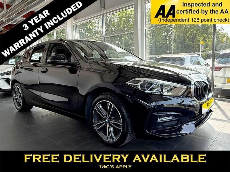 Black Used 2022 BMW 118 Sport Line Hatchback | £17,545 (Fair price) - Image 1/2