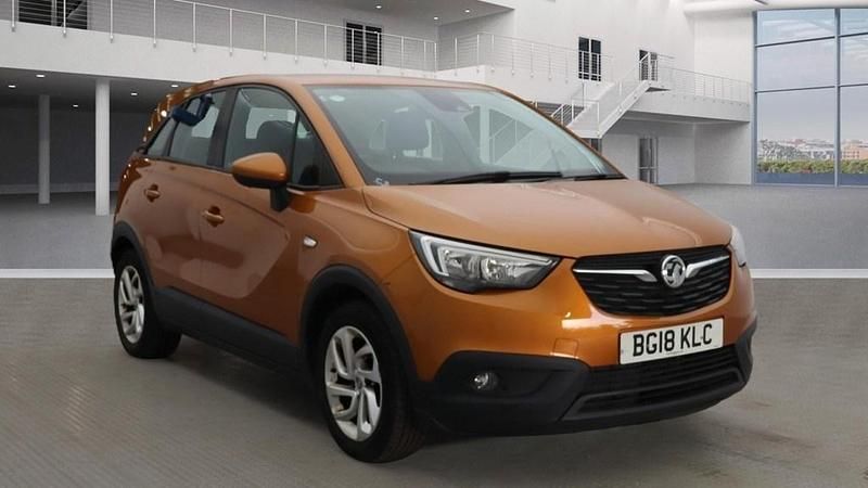 Used Vauxhall Crossland X 2018 Orange SUV
