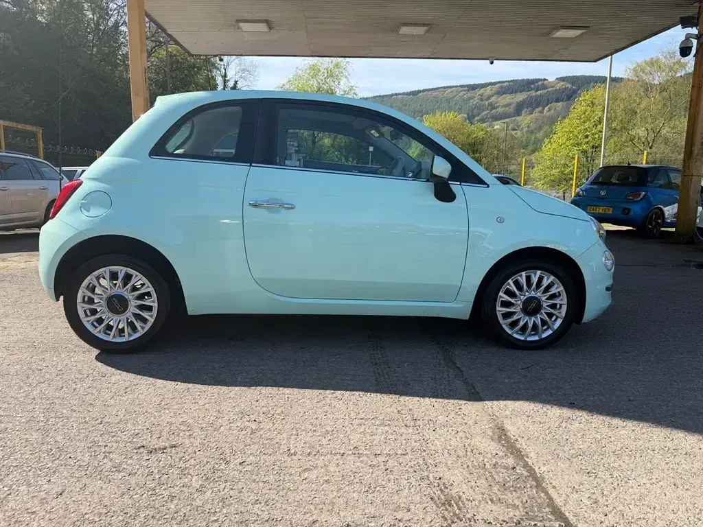 Gebraucht Fiat 500 Lounge 69 PS (50 kW) 2018 Grün Kleinwagen
