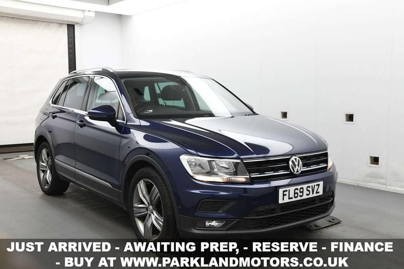 Blue Used 2019 VW Tiguan Match SUV | £12,120 (A bit pricey) - Image 1/3