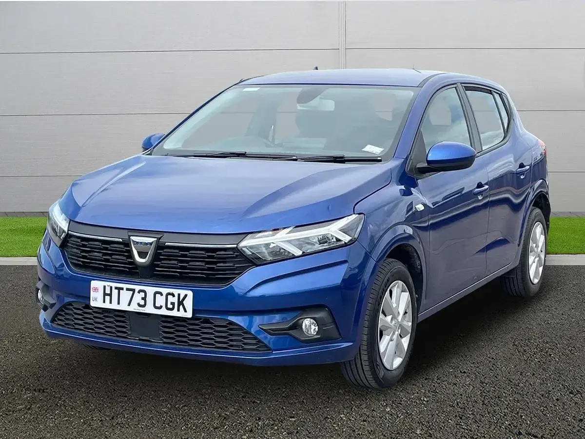 Usado Dacia Sandero Expression 100 CV (73 kW) 2023 Azul Utilitario