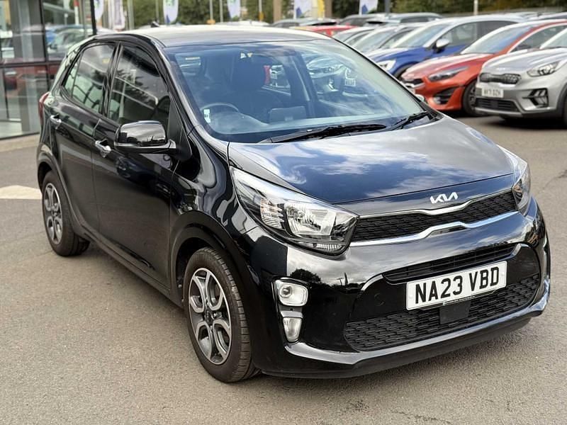 Phantom black Used 2023 Kia Picanto 3 Hatchback | £13,500 (Fair price) - Image 1/4