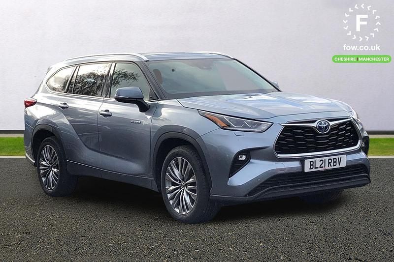 Silver Used 2021 Toyota Highlander SUV | £28,199 - Image 1/4