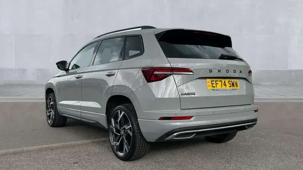 Used Skoda Karoq SportLine 150 HP (110 kW) 2024 Grey SUV
