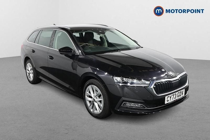 Black Used 2023 Skoda Octavia SE L Estate | £19,149 (Fair price) - Image 1/4