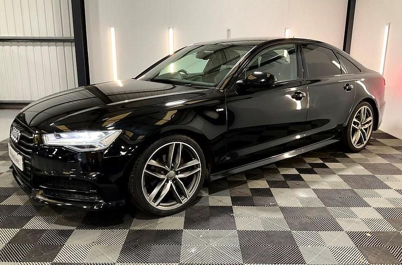 Used Audi A6 Black Edition 190 HP (139 kW) 2015 Black Sedan
