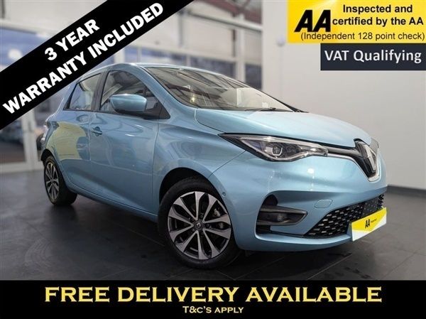 Blue Used 2022 Renault Zoe GT Hatchback | £14,394 (Expensive) - Image 1/1
