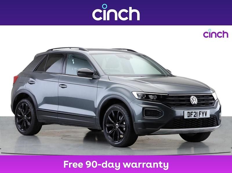 Grey Used 2021 VW T-Roc Black Edition SUV | £20,049 (Fair price) - Image 1/3