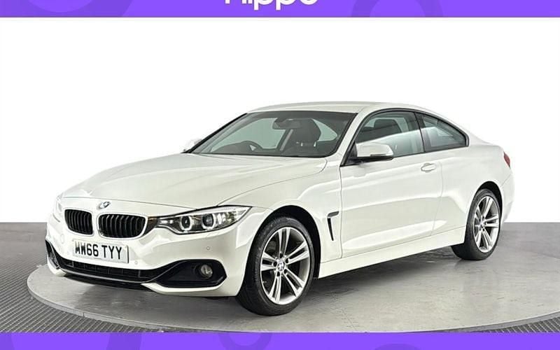 White Used 2016 BMW 420 Sport Line Coupe | £10,920 (Good price) - Image 1/4