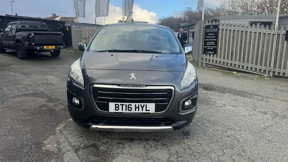 Used Peugeot 3008 Active 2016 Grey Hatchback