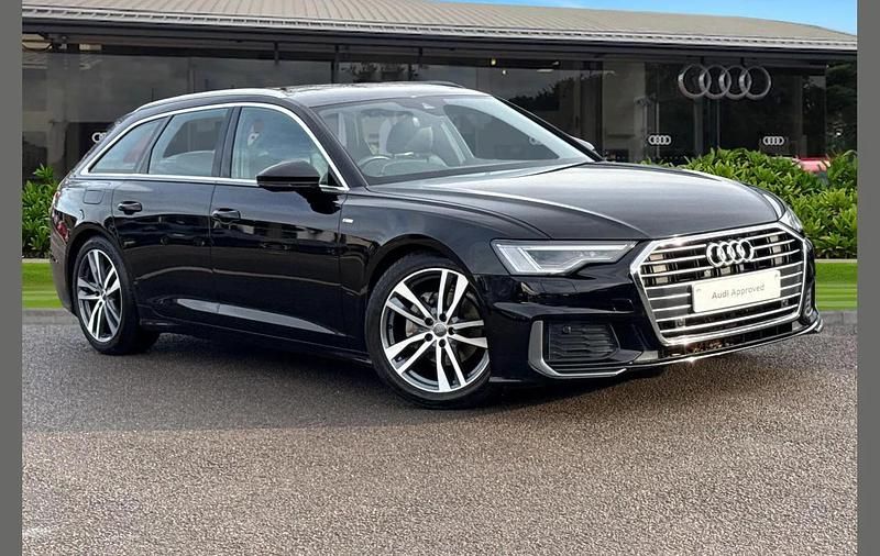 Black Used 2019 Audi A6 S-Line Estate | £23,000 (Fair price) - Image 1/4
