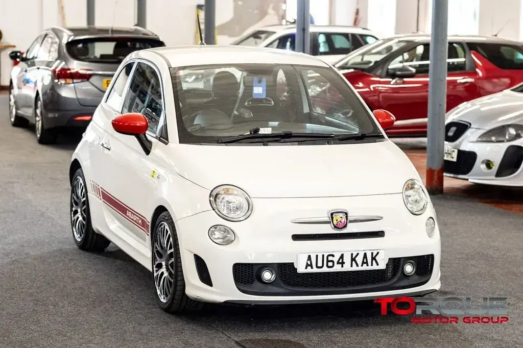 Used Abarth 500 2014 White Hatchback