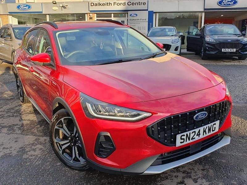 Used Ford Focus Active X 2024 Red Hatchback