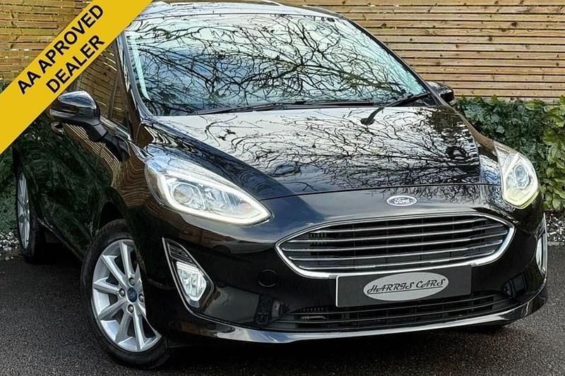Used Ford Fiesta Zetec 85 HP (62 kW) 2020 Black Hatchback