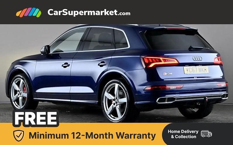 Used Audi SQ5 Comfort 354 HP (260 kW) 2017 Blue SUV