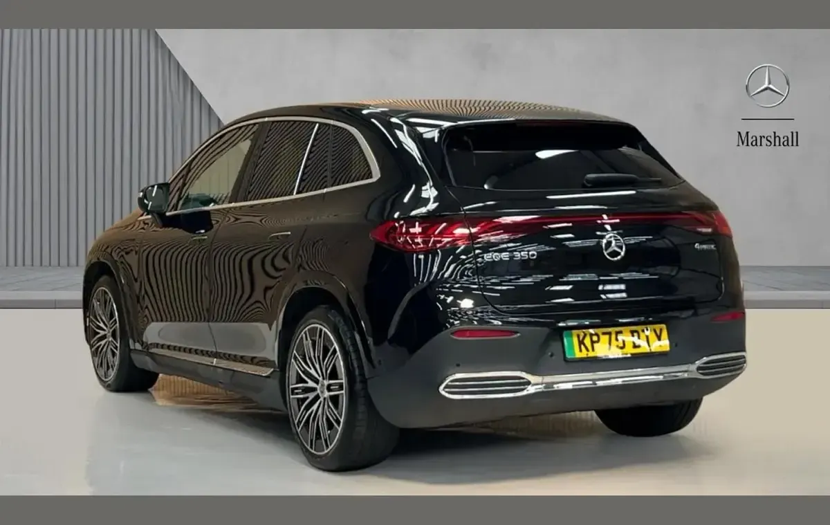 Used Mercedes EQE350 AMG line 214 kW (292 HP) 2025 Black SUV