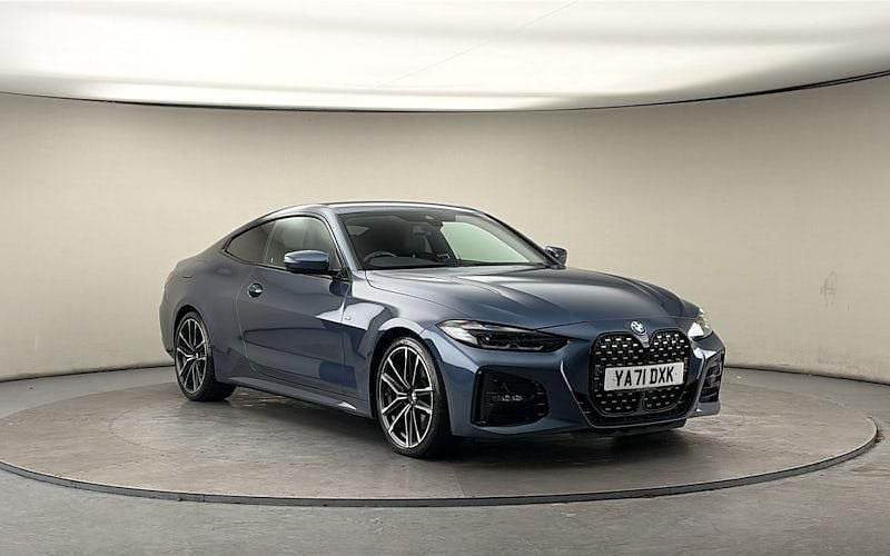 Used BMW 430 M Sport 245 HP (180 kW) 2021 Arctic race blue metallic Coupe