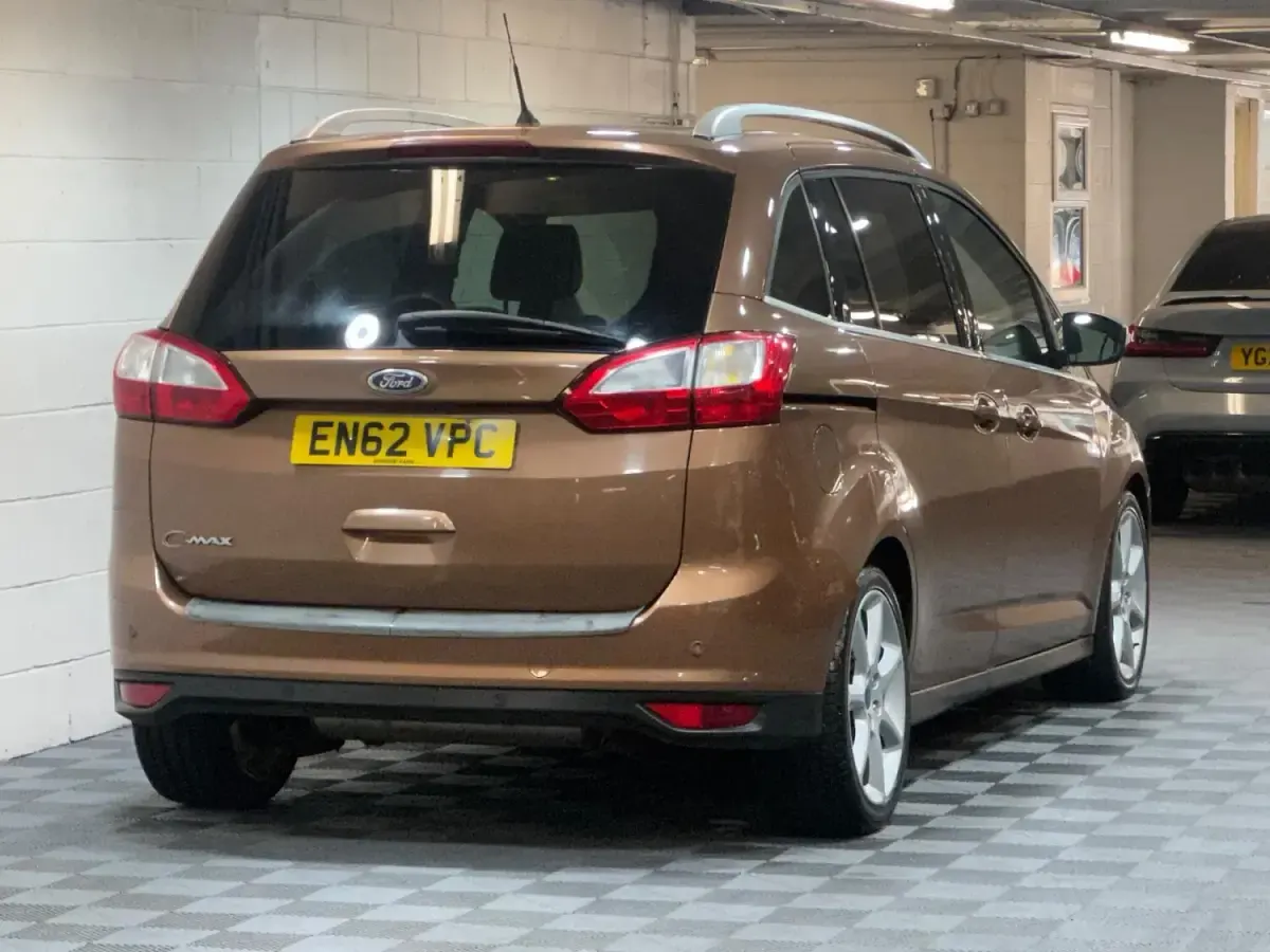 Used Ford Grand C-Max Titanium X 2013 Brown MPV