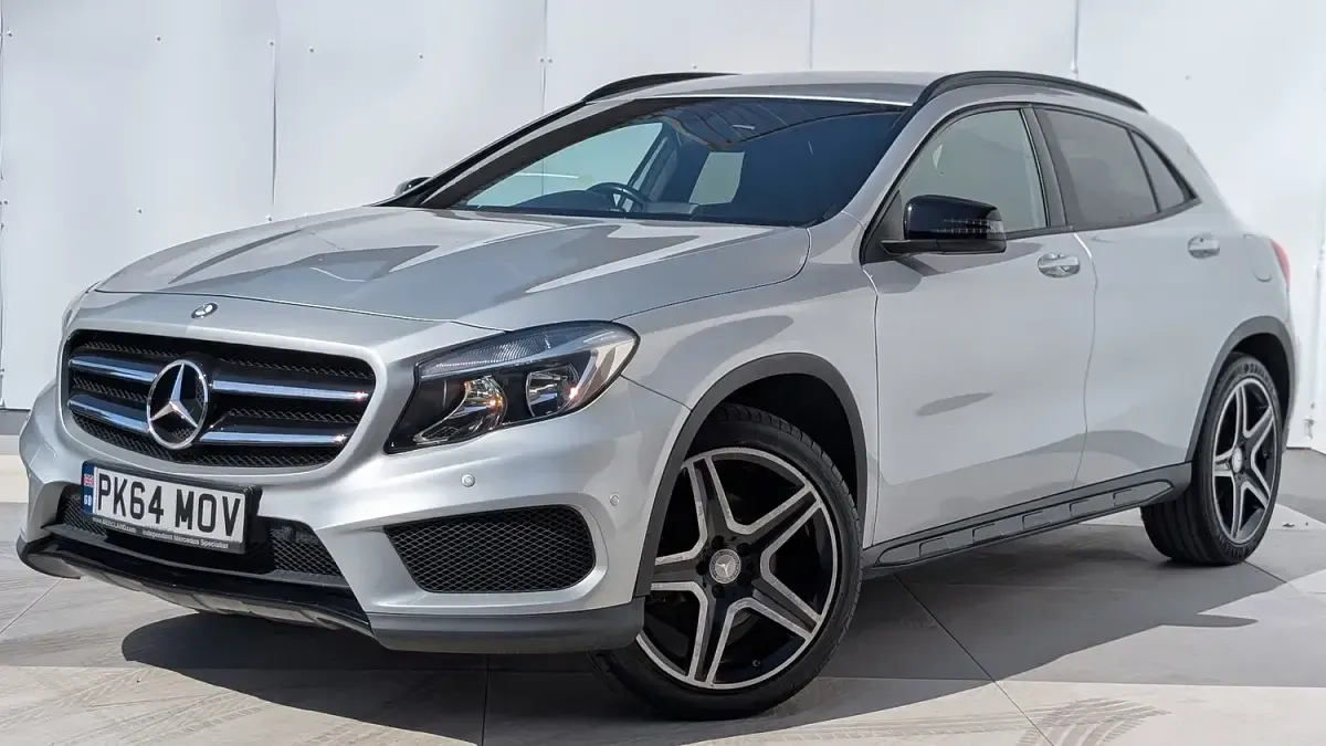 Used Mercedes GLA220 AMG line 170 HP (125 kW) 2014 Silver SUV