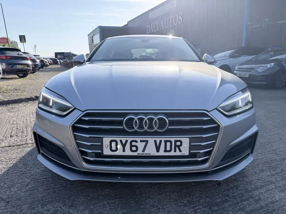 Usado Audi A5 Sportback S-Line 190 CV (139 kW) 2017 Plateado Utilitario