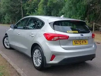 Used Ford Focus Titanium 150 HP (110 kW) 2020 Silver Hatchback
