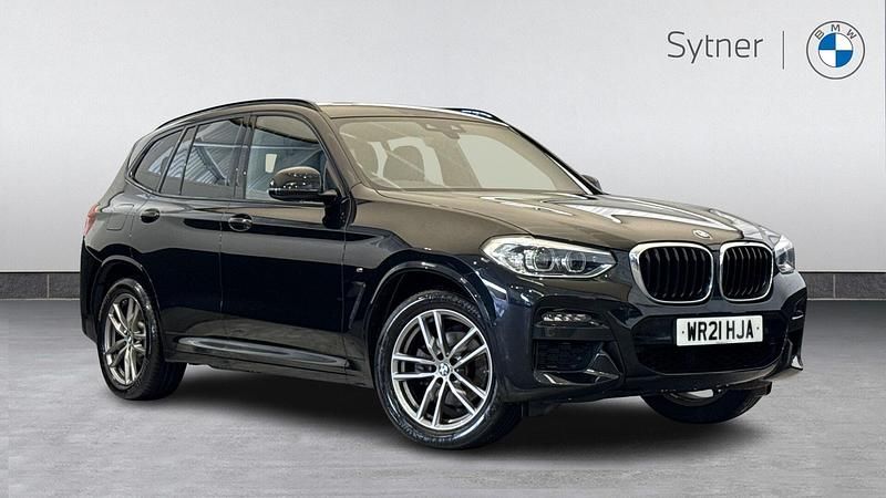 Used BMW X3 M Sport 187 HP (137 kW) 2021 Black SUV