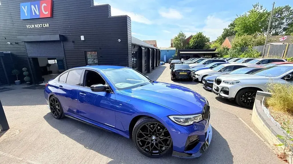 Used BMW 320 M Sport 2019 Blue Sedan