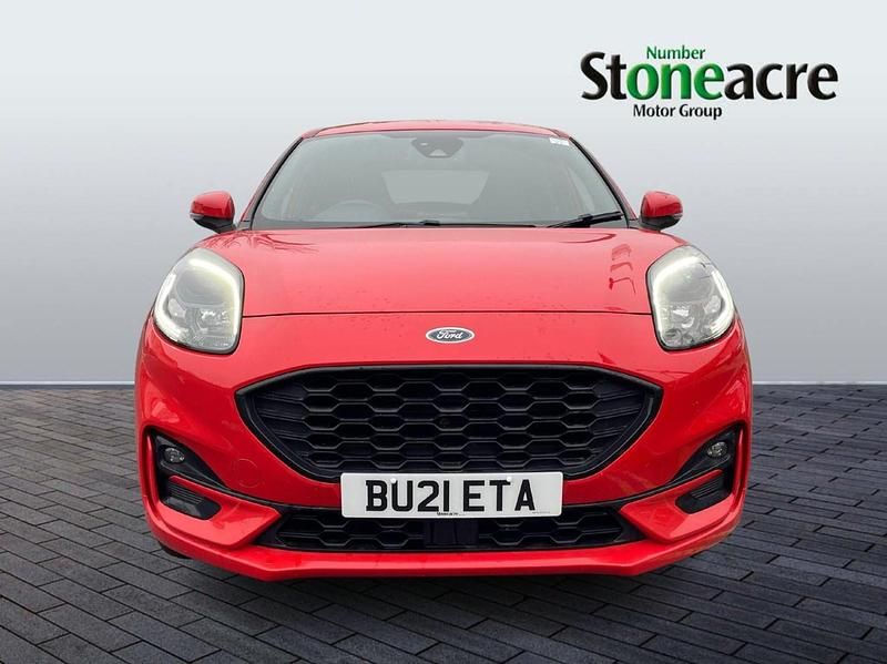 Used Ford Puma ST-Line X 125 HP (91 kW) 2021 Red Hatchback