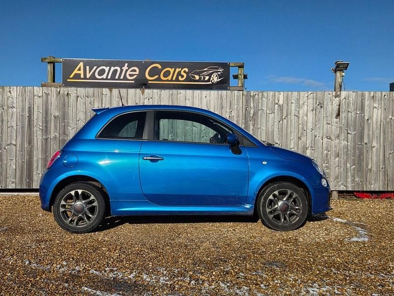 Usado Fiat 500S S 2015 Azul Citadino