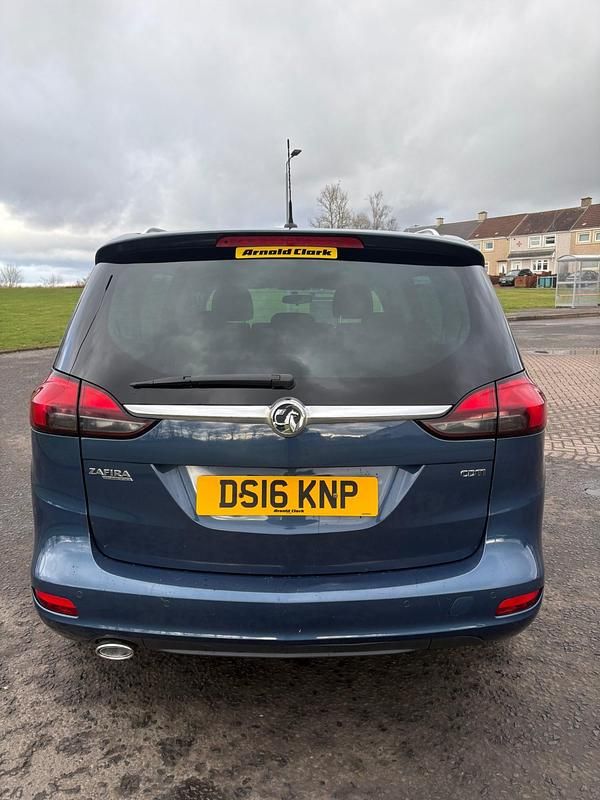 Used Vauxhall Zafira SRi 2016 Blue MPV