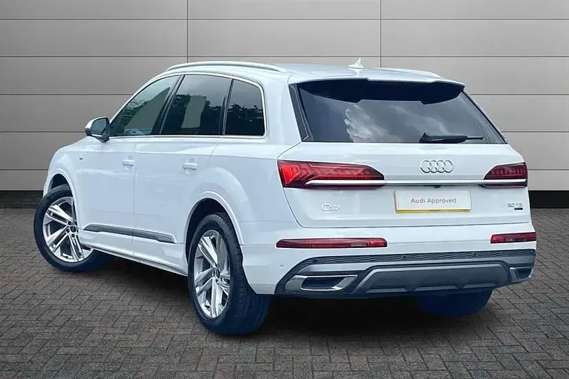 Used Audi Q7 S-Line 286 HP (210 kW) 2023 White SUV