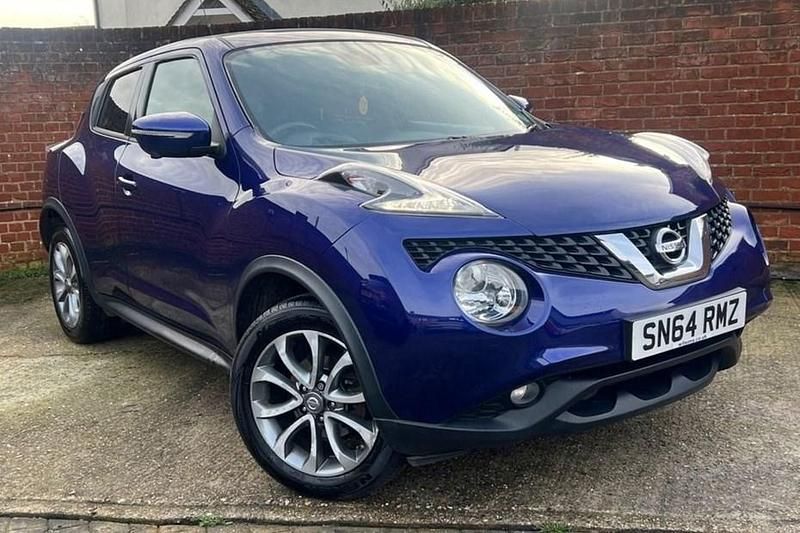 Used Nissan Juke Tekna 117 HP (86 kW) 2014 Blue SUV