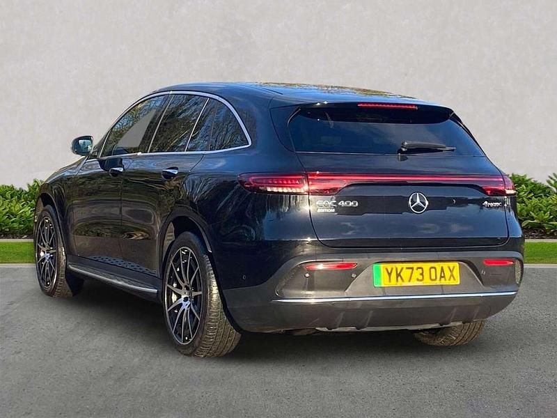 Used Mercedes EQC400 AMG line 300 kW (408 HP) 2023 Black SUV