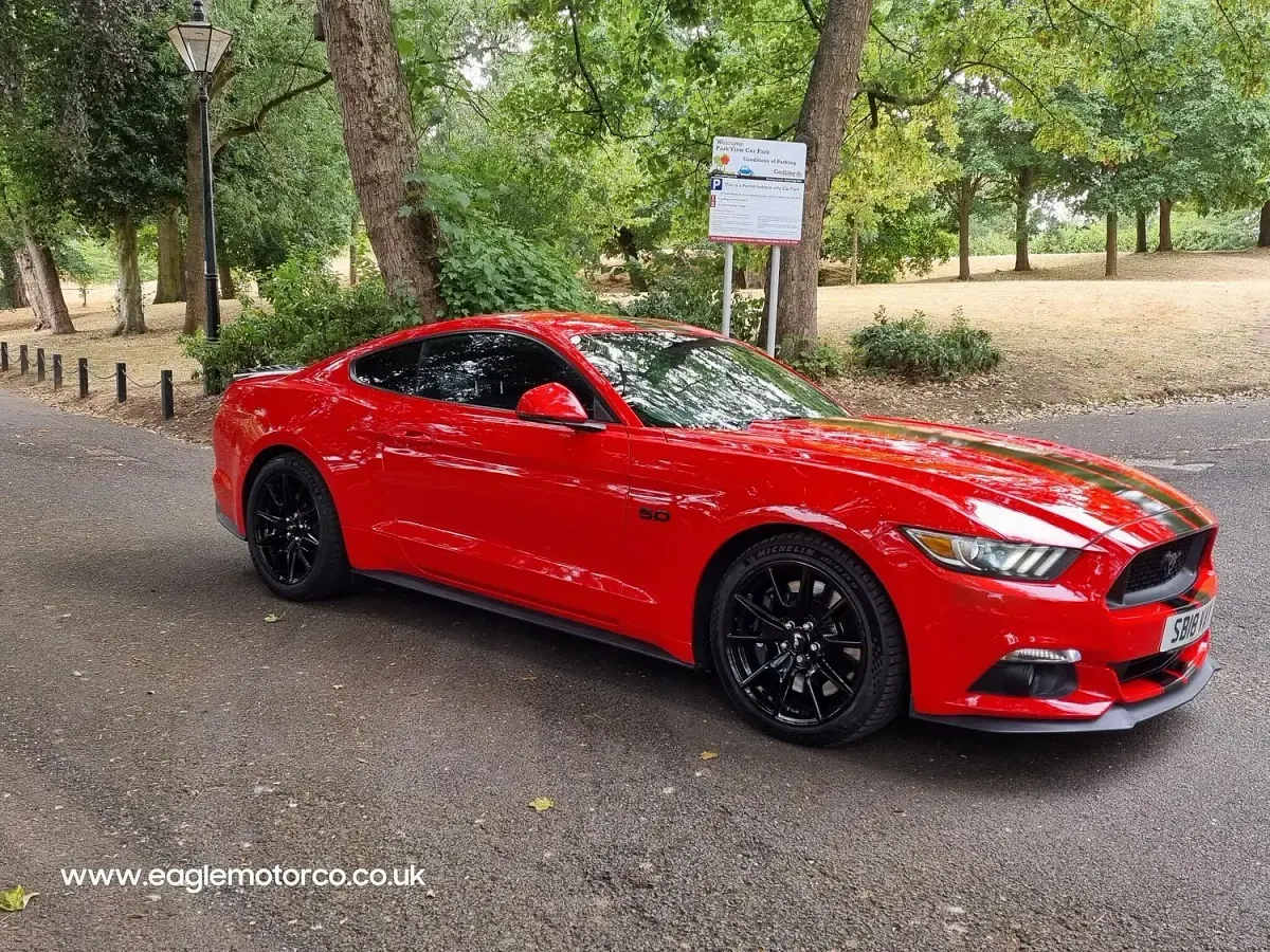 Used Ford Mustang GT Fastback 416 HP (305 kW) 2018 Red Coupe
