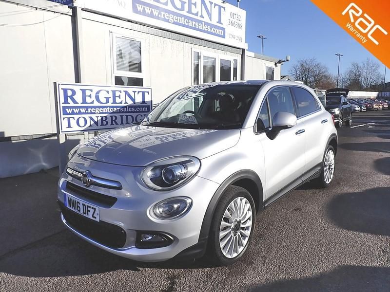 Grey Used 2016 Fiat 500X Lounge SUV | £7,295 (Fair price) - Image 1/4
