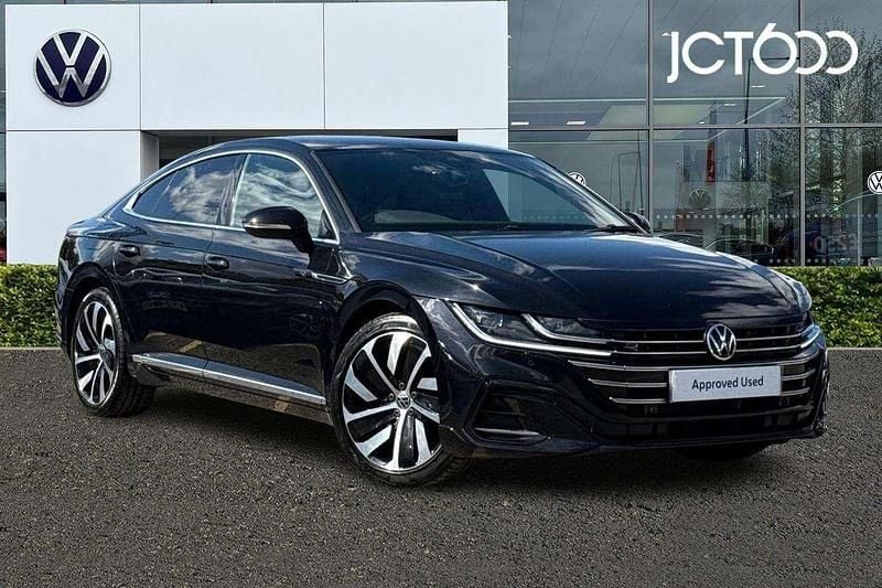Black Used 2022 VW Arteon R-line Hatchback | £17,999 (Good price) - Image 1/4